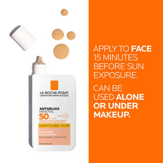 ANTHELIOS MINERAL TINTED ULTRA FLUID SPF 50 FACIAL SUNSCREEN
